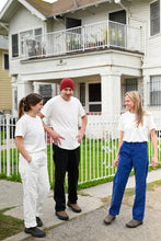 Load image into Gallery viewer, Hemp Unisex Work Pant - Hydrone Blue (Bleu de Travail)