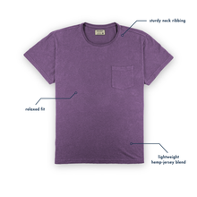 Load image into Gallery viewer, Nightshade - The Hemp Pocket Tee