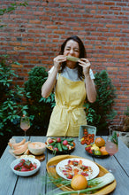 Load image into Gallery viewer, YUZU Hand Me The Fork Cross-Back Apron