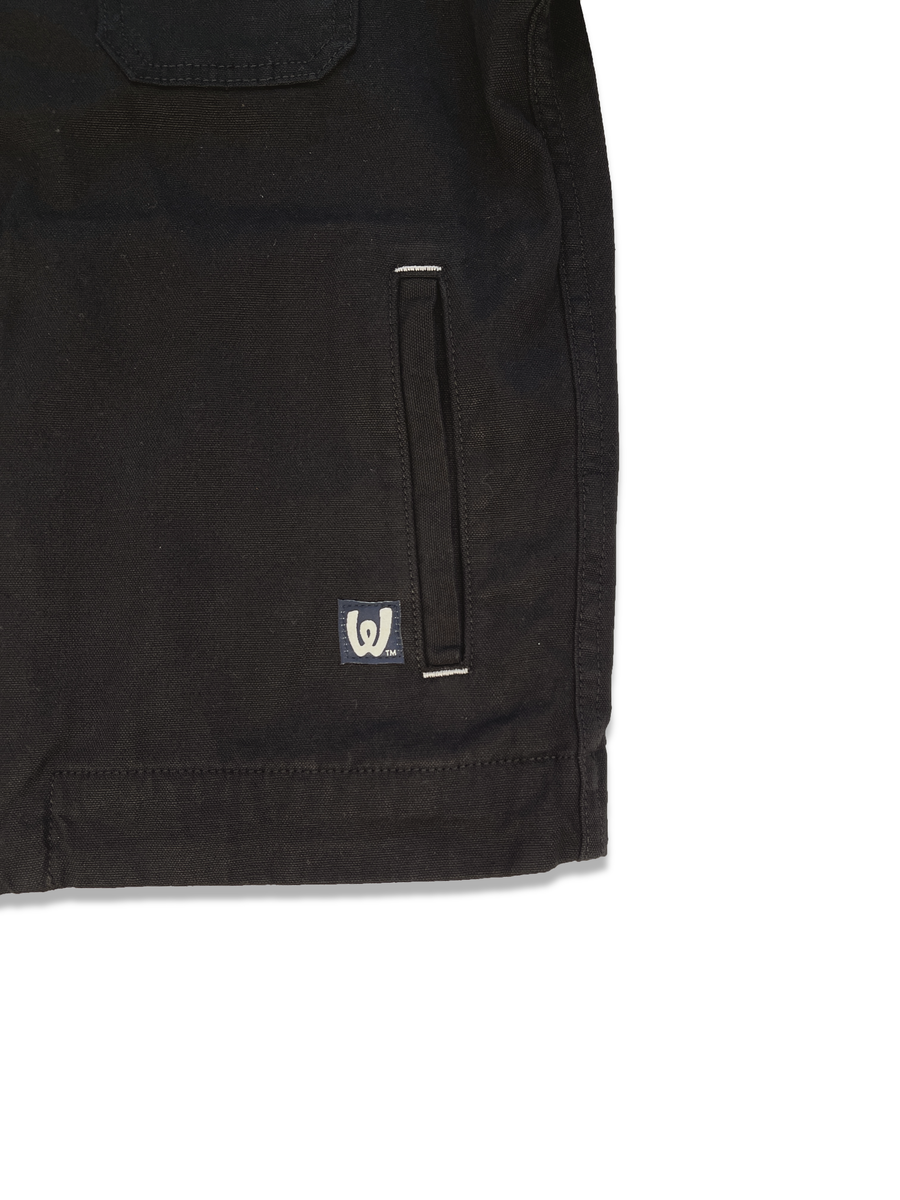 Hemp After-Work Jacket - Black – White Bark Workwear