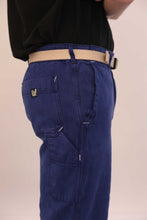 Load image into Gallery viewer, Hemp Unisex Work Pant - Hydrone Blue (Bleu de Travail)