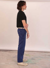 Load image into Gallery viewer, Hemp Unisex Work Pant - Hydrone Blue (Bleu de Travail)