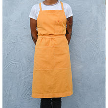 Load image into Gallery viewer, Marigold Full Cross-Back Apron