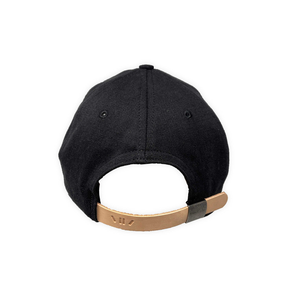Black - Work Hat w/ Bartacks – White Bark Workwear