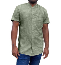 Load image into Gallery viewer, Le Metier, Short-Sleeve Work Shirt - Olive
