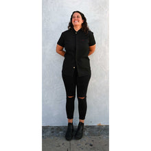 Load image into Gallery viewer, Le Metier, Short-Sleeve Work Shirt - Noir