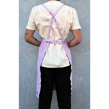 Load image into Gallery viewer, Lavender Full Cross-Back Apron