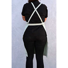Load image into Gallery viewer, Sage Green Full Cross-Back Apron