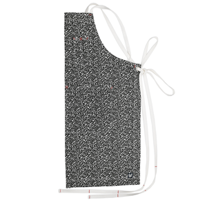 Black Composition Notebook Print Full Cross-Back Apron