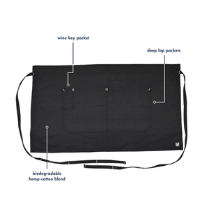 Faded Black Bistro Apron