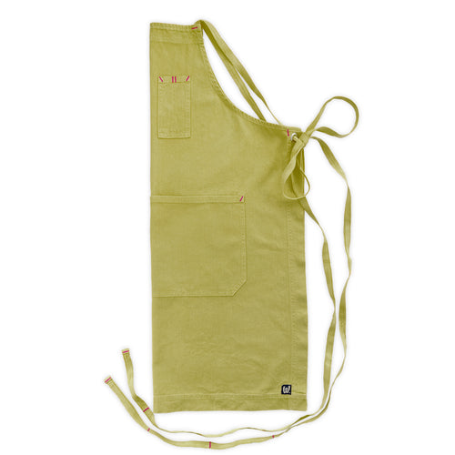 Pistachio Full Cross-Back Apron