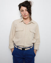 Load image into Gallery viewer, Le Contremaître, Long-Sleeve Work Shirt - Greige
