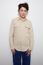 Load image into Gallery viewer, Le Contremaître, Long-Sleeve Work Shirt - Greige
