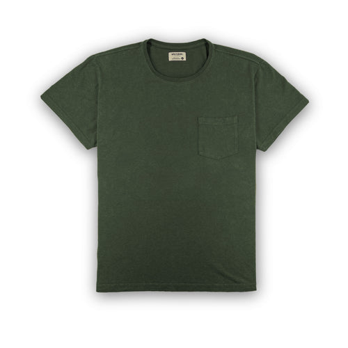 Olive - The Hemp Pocket Tee