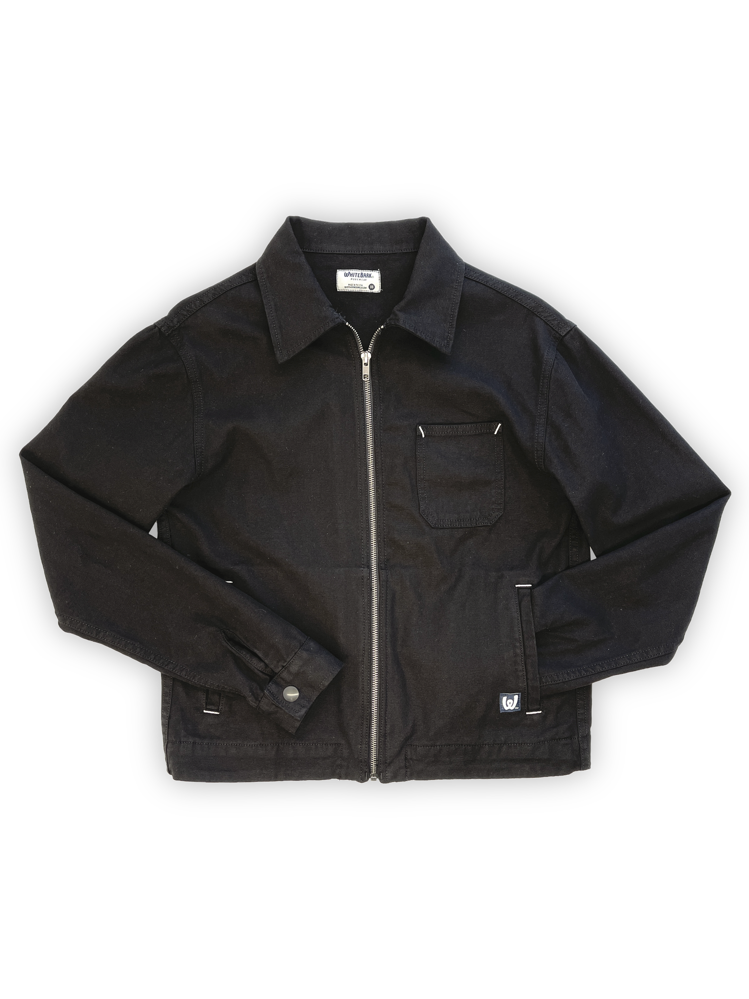 Hemp After-Work Jacket - Black – White Bark Workwear Hemp After-Work Jacket - Black – White Bark Workwear
