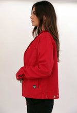 Load image into Gallery viewer, Hemp After-Work Jacket - Crimson Red