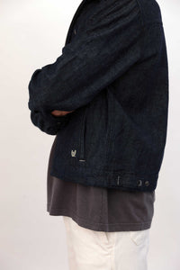 Hemp After-Work Jacket - Blue Denim