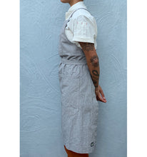 Load image into Gallery viewer, Light Gray Full Cross-Back Apron