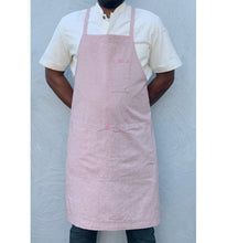 Load image into Gallery viewer, Pink Full Cross-Back Apron