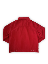 Load image into Gallery viewer, Hemp After-Work Jacket - Crimson Red
