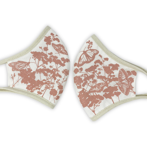 Summer Weight / Native Buckwheat - Becky Nimoy x Masks to the People (Set of 2)