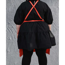 Load image into Gallery viewer, Summer Sun Red Full Cross-Back Apron