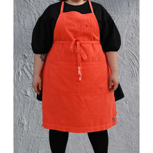 Load image into Gallery viewer, Summer Sun Red Full Cross-Back Apron