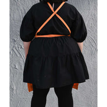 Load image into Gallery viewer, Tangerine Lightweight Full Cross-Back Apron