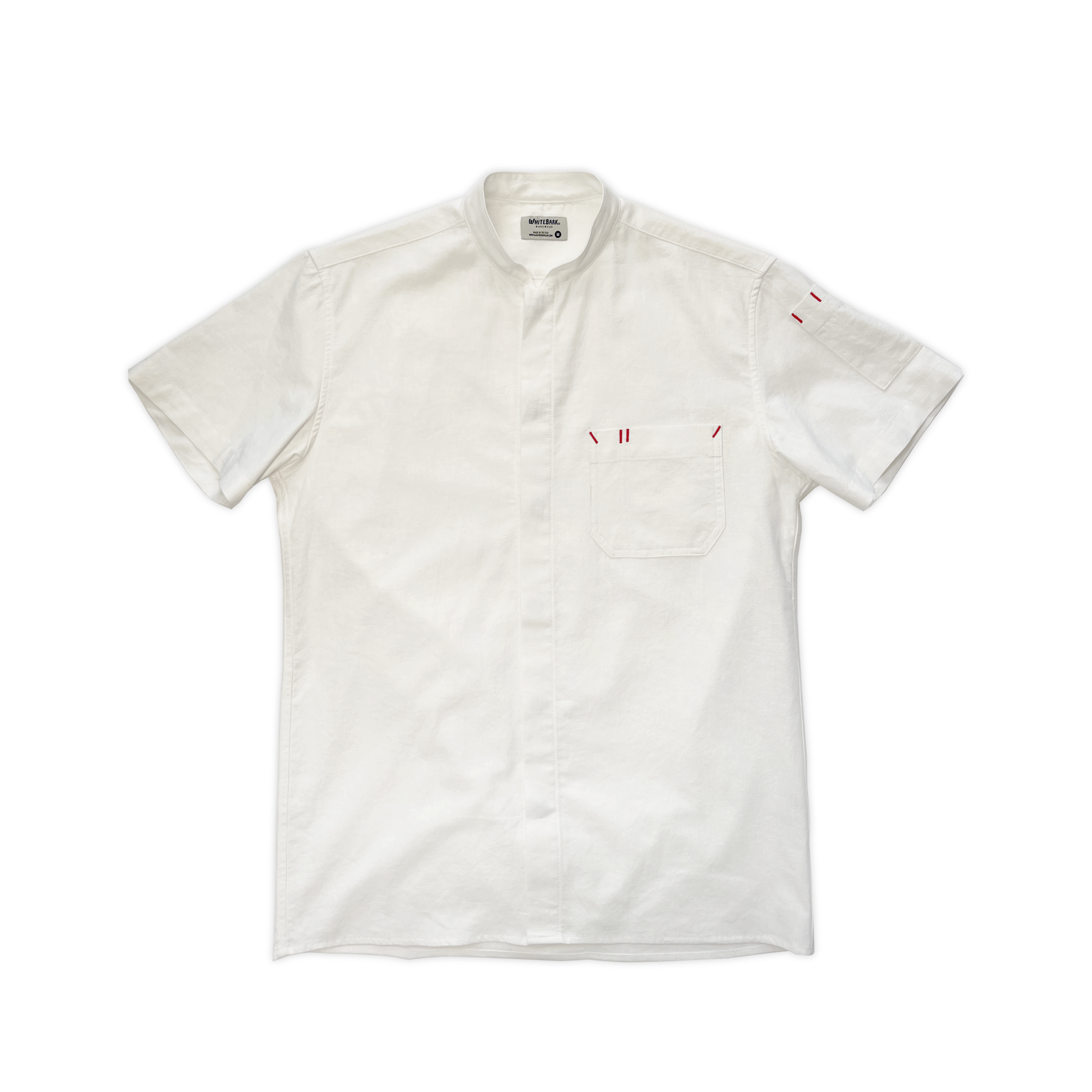 Le Metier, Short-Sleeve Work Shirt - Natural – White Bark Workwear