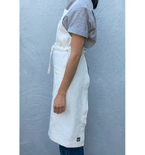 Load image into Gallery viewer, Natural Full Cross-Back Apron