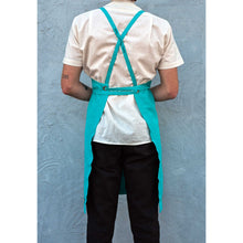 Load image into Gallery viewer, Aquamarine Full Cross-Back Apron