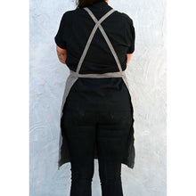 Load image into Gallery viewer, Carbon Gray Full Cross-Back Apron