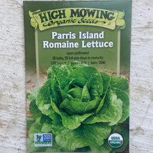 Load image into Gallery viewer, Parris Island Romaine Lettuce - High Mowing Organic Seeds