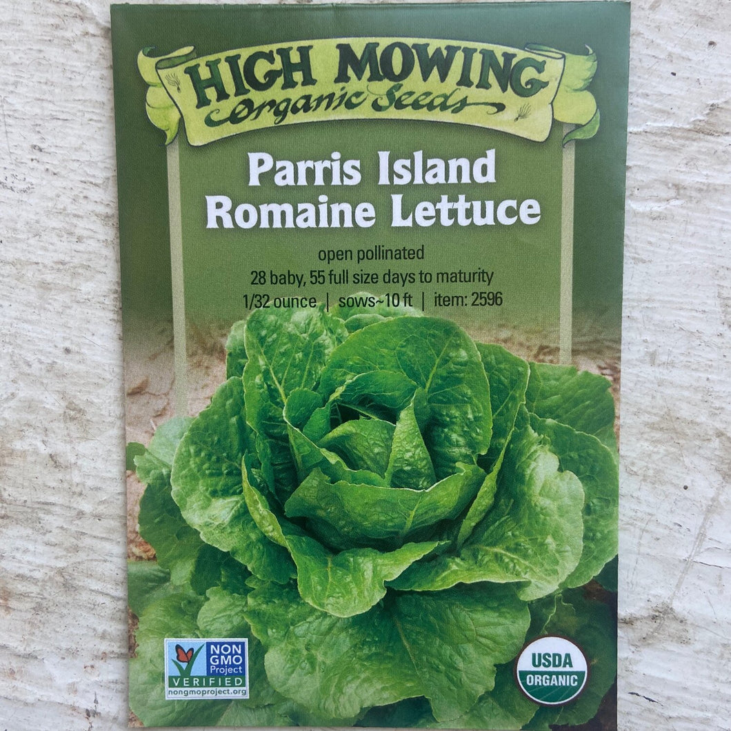 Parris Island Romaine Lettuce - High Mowing Organic Seeds