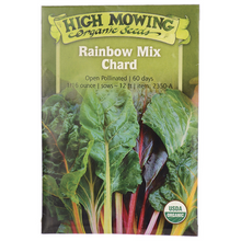 Load image into Gallery viewer, Rainbow Blend Chard - High Mowing Organic Seeds